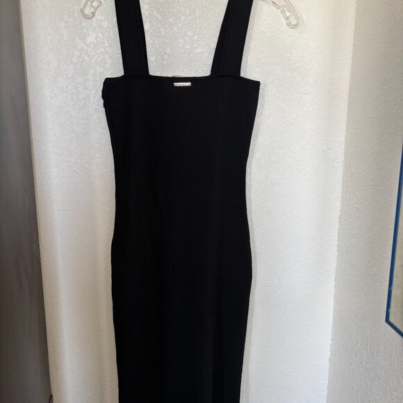 Michael Kors Black Lace Front Dress Sz S - Picture 4 of 6